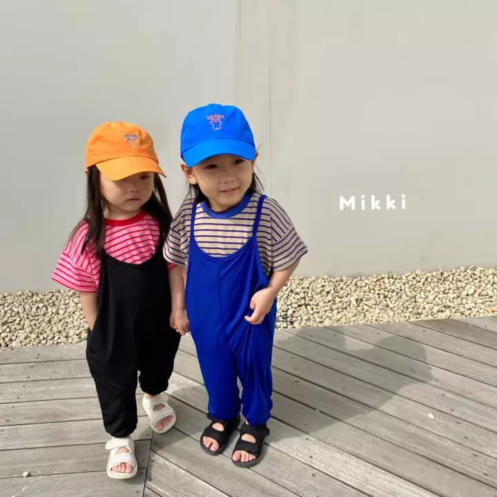 Mikki - Korean Women Fashion - #romanticstyle - Charr Jumpsuit Mom - 9