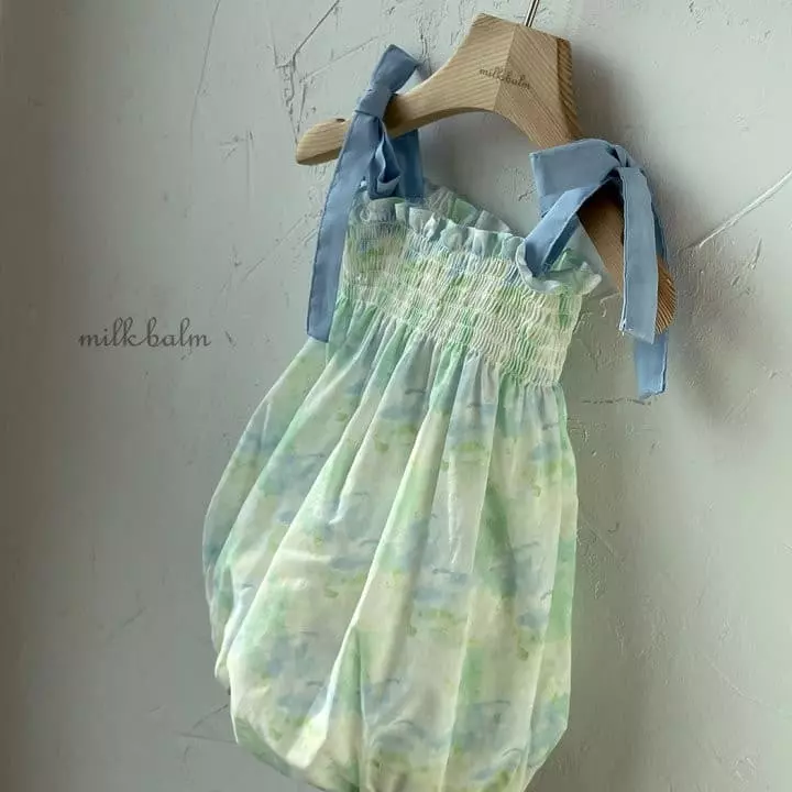 Milk Balm - Korean Baby Fashion - #babywear - Camilla Smocking Bodysuit - 11
