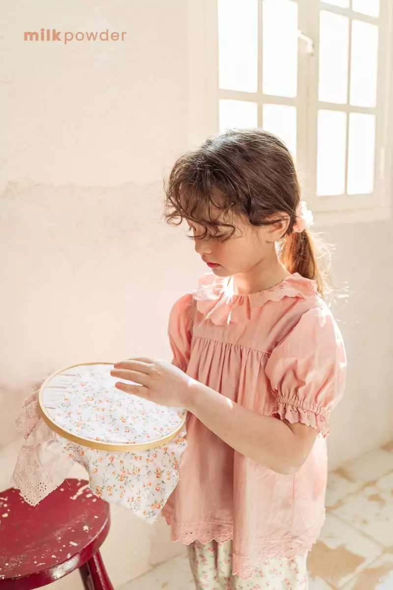 Milk Powder - Korean Children Fashion - #Kfashion4kids - Powder Blouse - 6