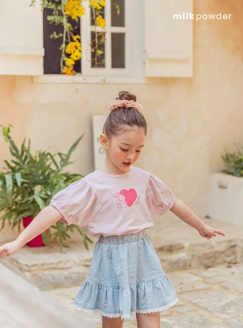 Milk Powder - Korean Children Fashion - #kidzfashiontrend - Puff Tee - 4