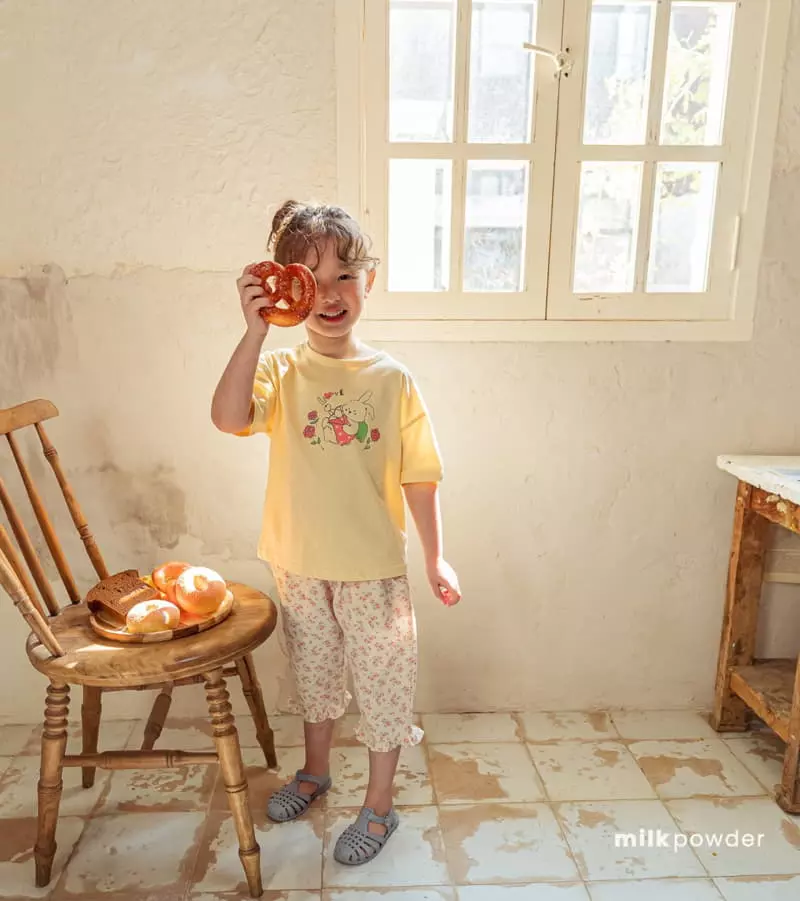 Milk Powder - Korean Children Fashion - #designkidswear - Bunny Tee - 2