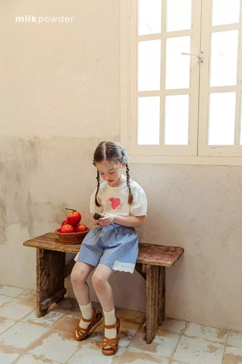 Milk Powder - Korean Children Fashion - #kidsshorts - Currot Pants - 2