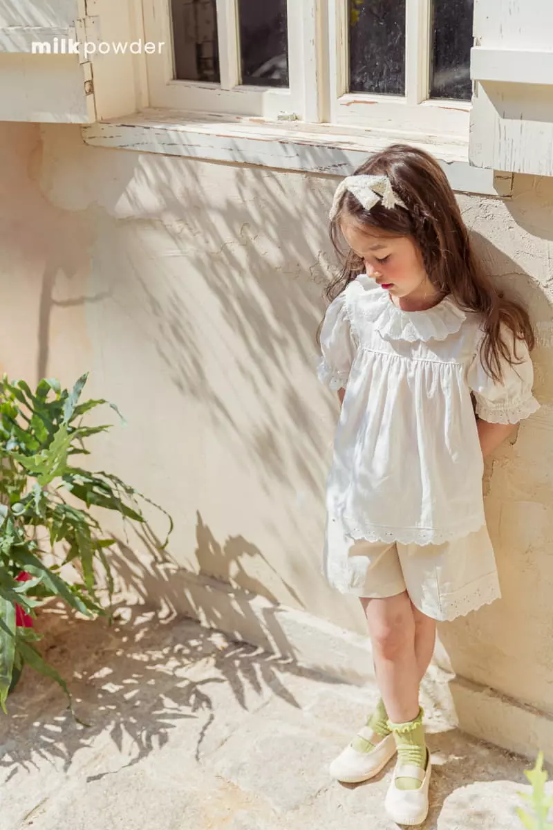 Milk Powder - Korean Children Fashion - #kidzfashiontrend - Powder Blouse - 5