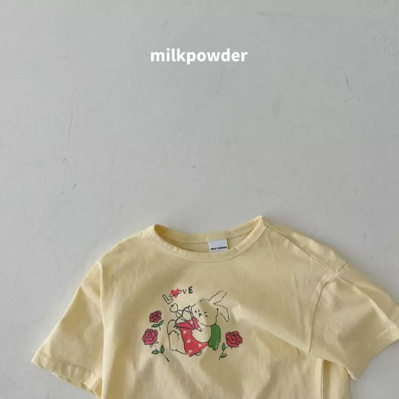 Milk Powder - Korean Children Fashion - #littlefashionista - Bunny Tee - 9