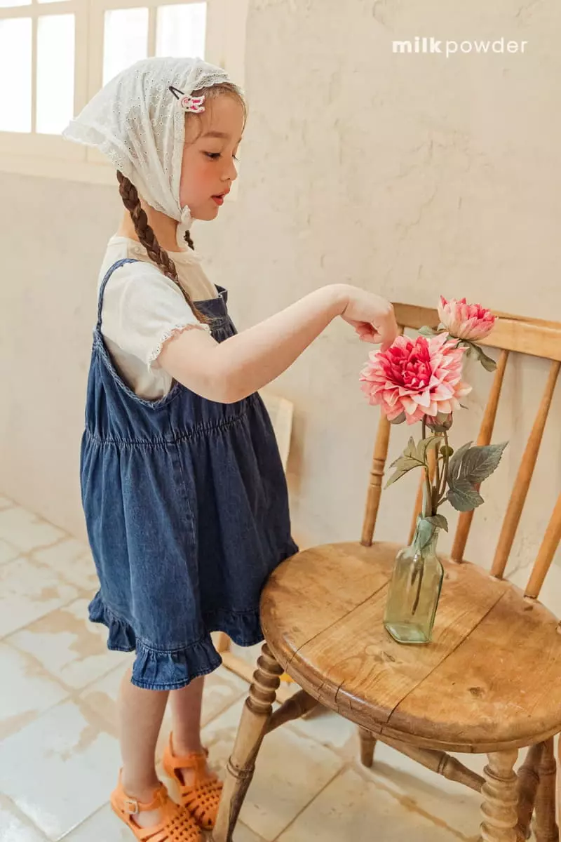 Milk Powder - Korean Children Fashion - #minifashionista - Eyelet Tee - 6