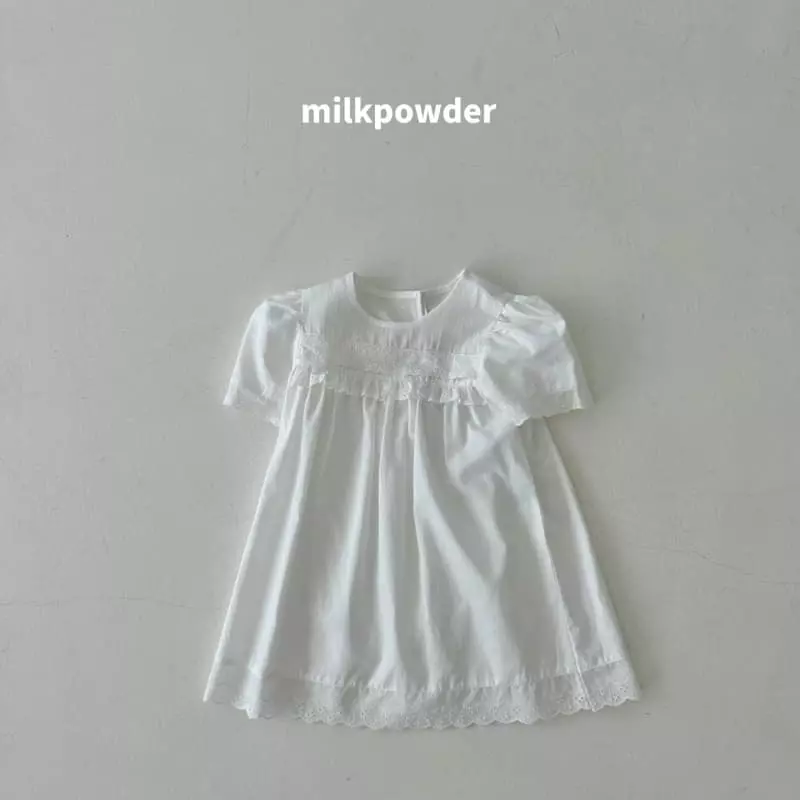 Milk Powder - Korean Children Fashion - #stylishchildhood - Lace One-piece - 10