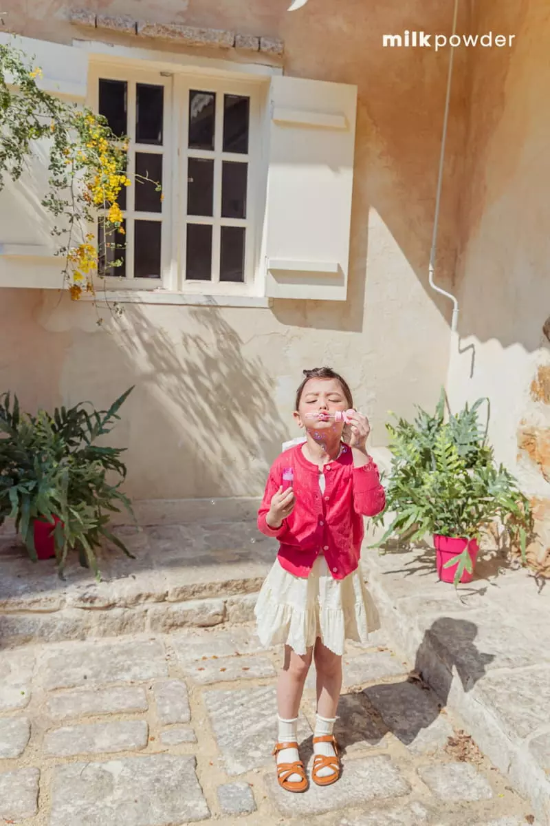 Milk Powder - Korean Children Fashion - #stylishchildhood - Summer Scsi Cardigan - 5