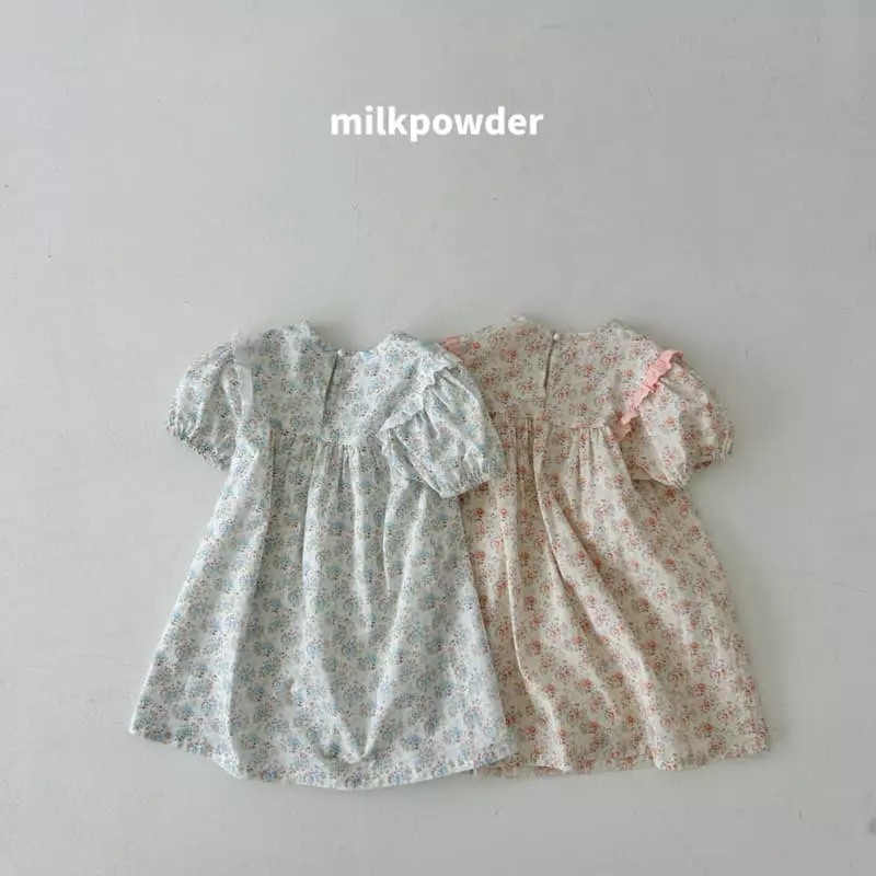 Milk Powder - Korean Children Fashion - #todddlerfashion - Shelly One-piece - 9