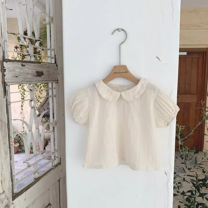 Mimi Market - Korean Baby Fashion - #babyboutiqueclothing - Pintuck Blouse - 6
