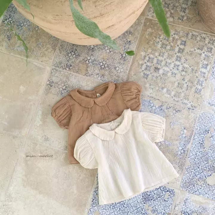 Mimi Market - Korean Baby Fashion - #babyclothing - Pintuck Blouse - 7