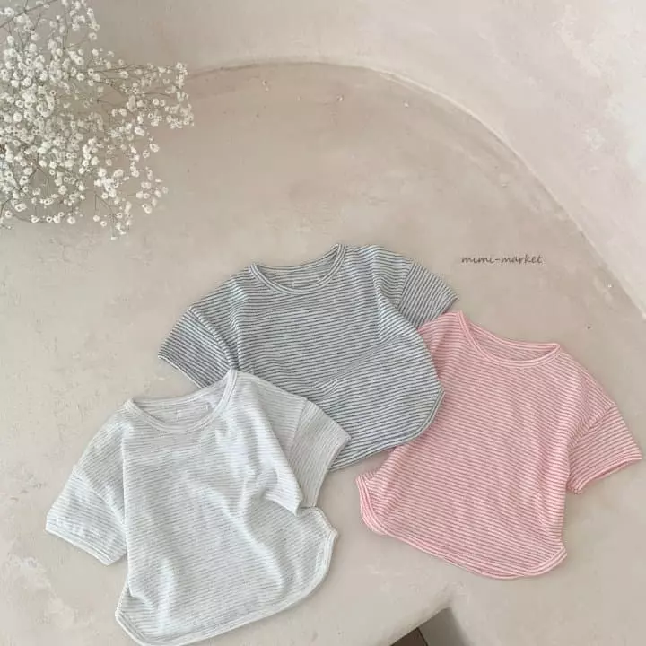 Mimi Market - Korean Baby Fashion - #babyfashion - Mi Love Stripes Tee - 11
