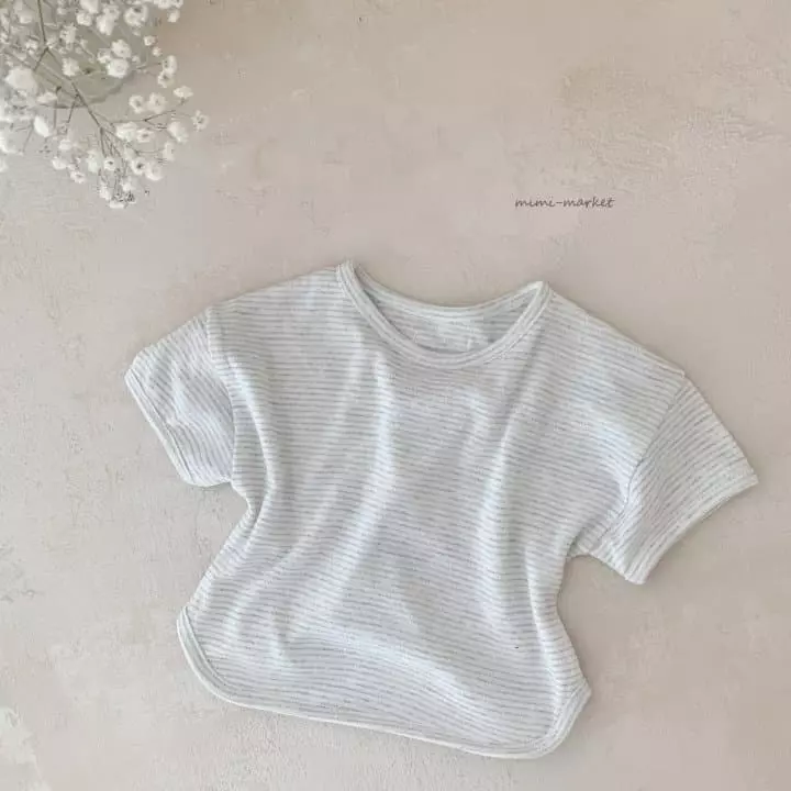 Mimi Market - Korean Baby Fashion - #babyfever - Mi Love Stripes Tee - 12