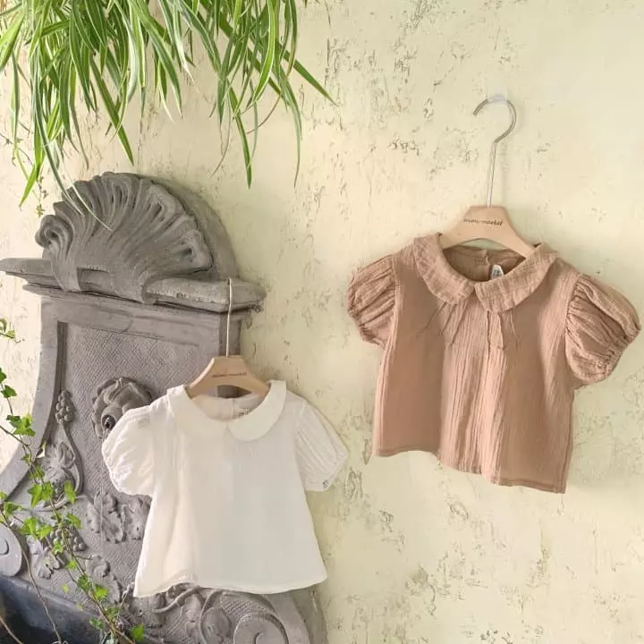 Mimi Market - Korean Baby Fashion - #babylifestyle - Pintuck Blouse - 11
