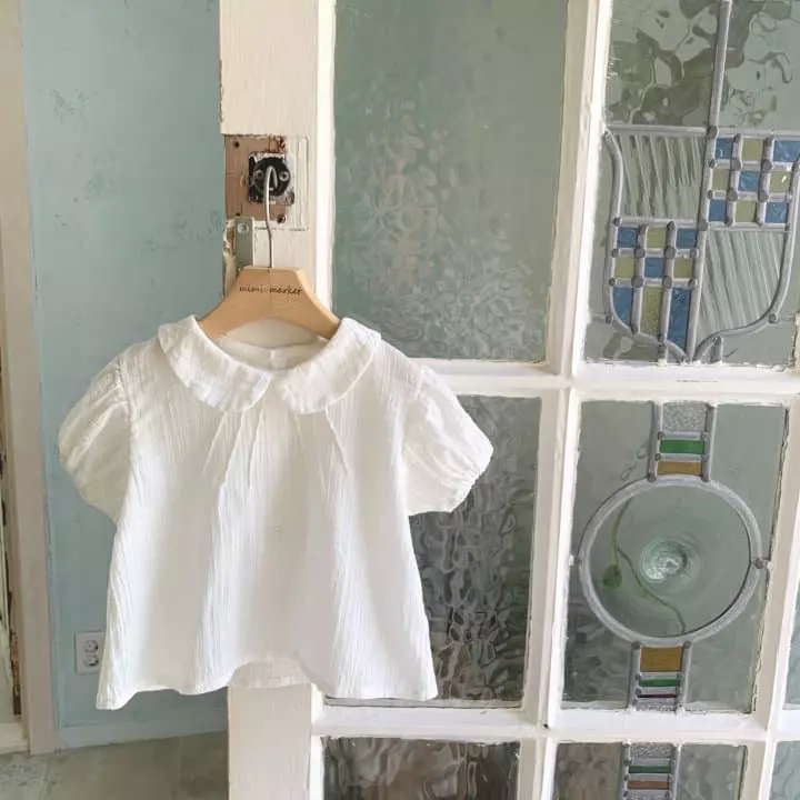 Mimi Market - Korean Baby Fashion - #babyoninstagram - Pintuck Blouse - 12