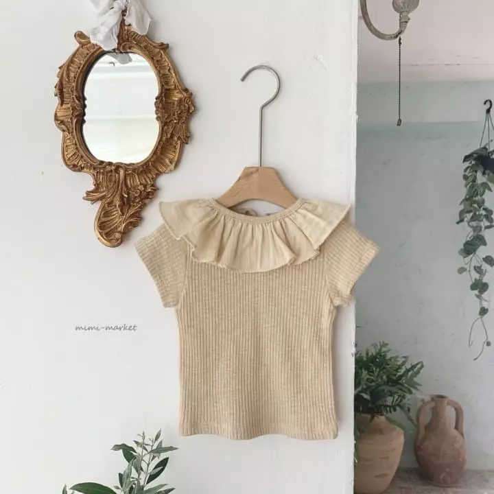Mimi Market - Korean Baby Fashion - #babyoninstagram - J Frill Tee - 8