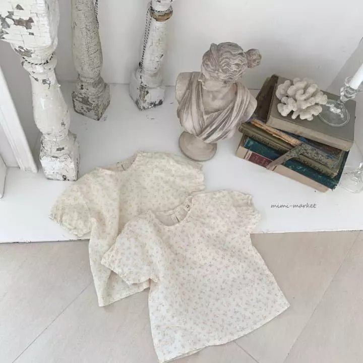 Mimi Market - Korean Baby Fashion - #babyoutfit - Floral Blouse - 5