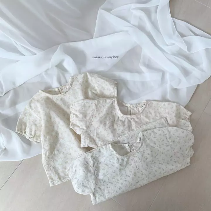 Mimi Market - Korean Baby Fashion - #onlinebabyshop - Floral Blouse - 9