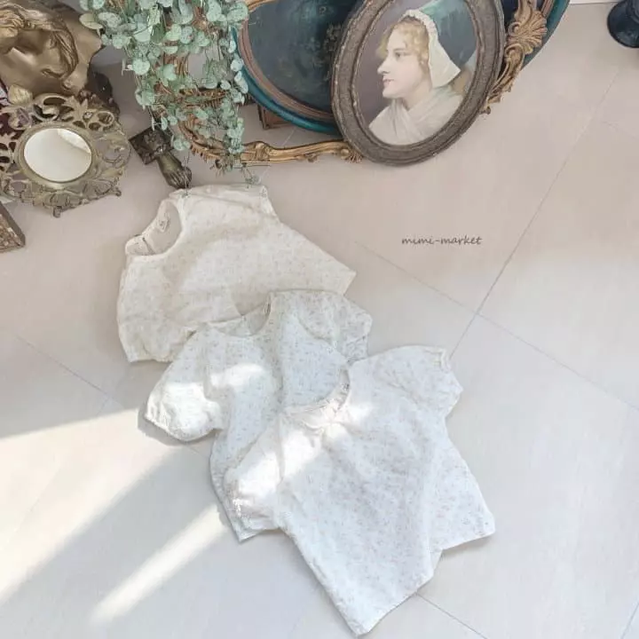 Mimi Market - Korean Baby Fashion - #smilingbaby - Floral Blouse - 10