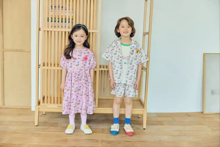Mimico - Korean Children Fashion - #Kfashion4kids - Chick One-piece