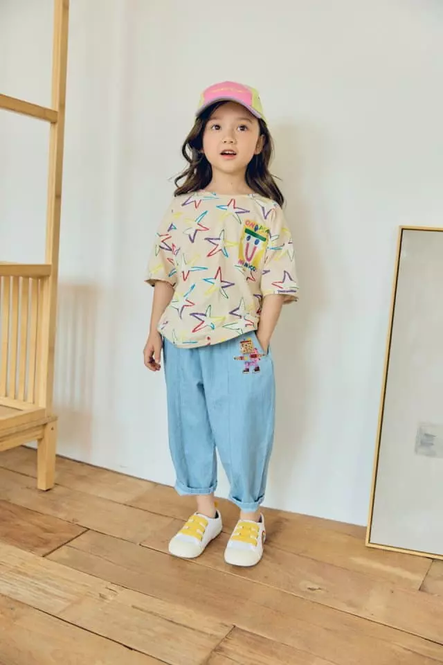 Mimico - Korean Children Fashion - #fashionkids - Star Tee