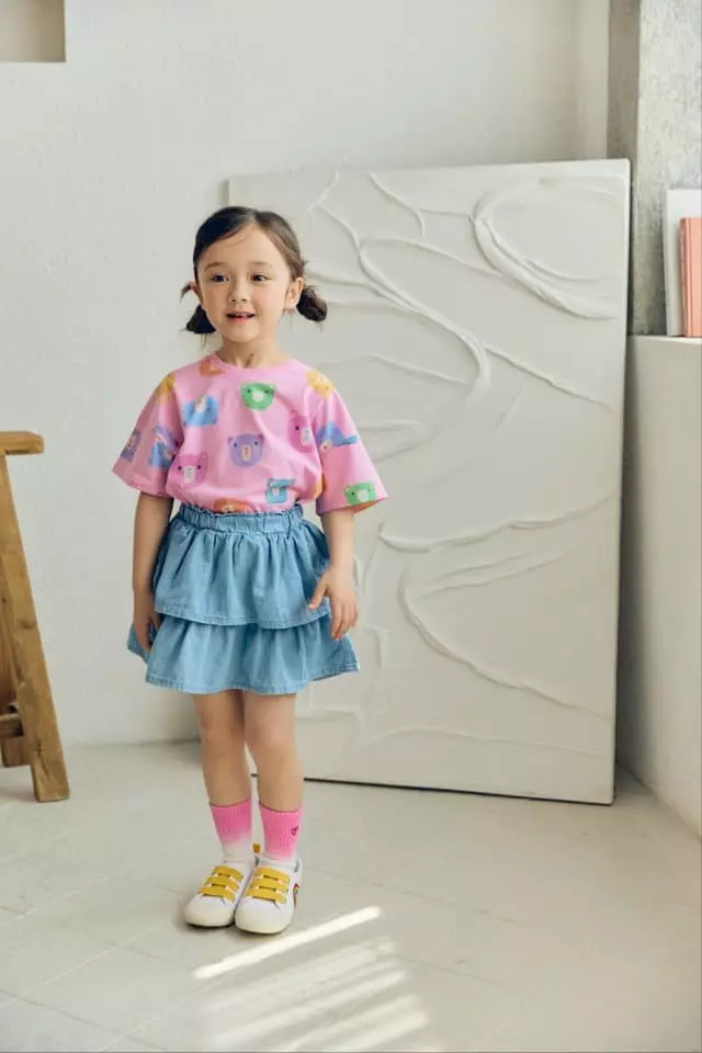 Mimico - Korean Children Fashion - #littlefashionista - Jelly Bear Tee