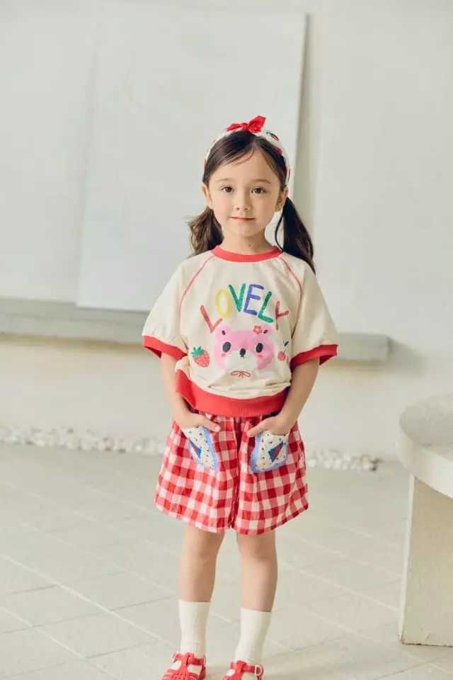 Mimico - Korean Children Fashion - #prettylittlegirls - Lovely Bear Tee - 2