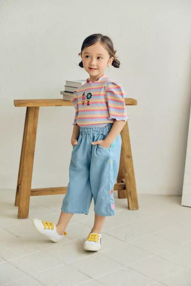 Mimico - Korean Children Fashion - #toddlerclothing - Love Pang Tee - 3