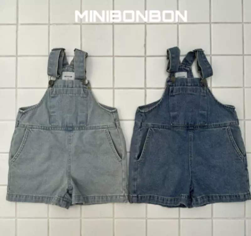 Mini Bongbong - Korean Children Fashion - #kidzfashiontrend - Cube Overalls