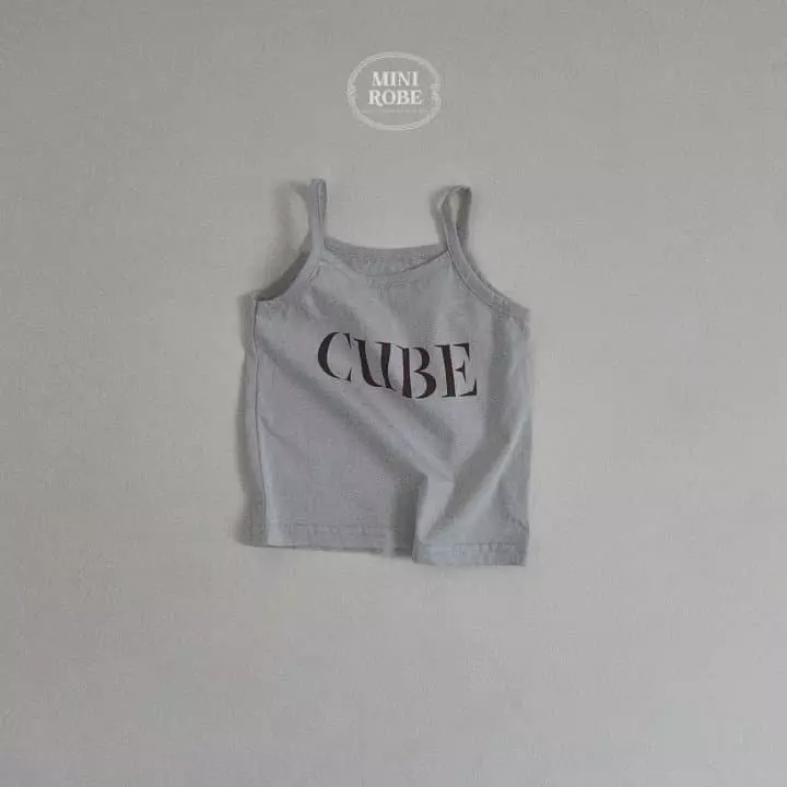 Mini Robe - Korean Baby Fashion - #babyboutique - Cube Sleeveless - 5