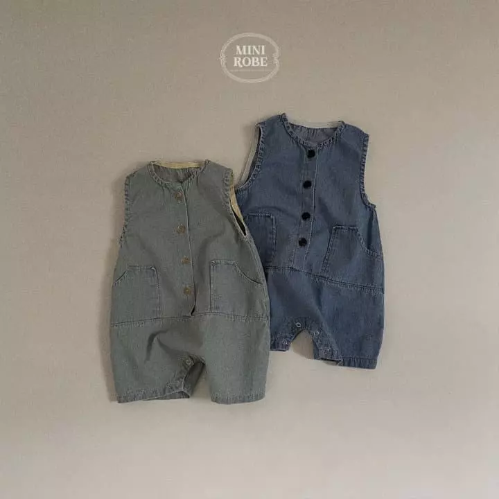 Mini Robe - Korean Baby Fashion - #babyboutique - Dneim Bodysuit - 3