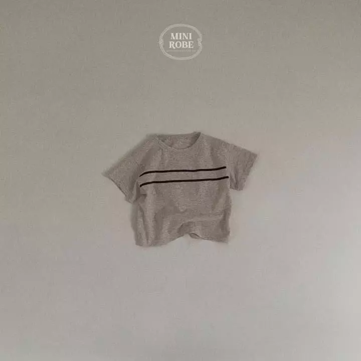 Mini Robe - Korean Baby Fashion - #babyboutiqueclothing - Tape Tee - 3