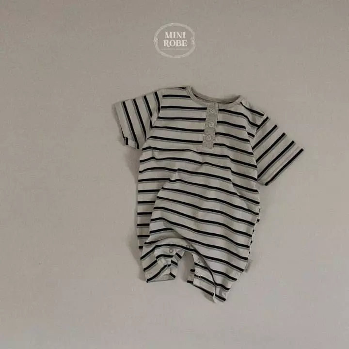 Mini Robe - Korean Baby Fashion - #babyclothing - Squirrel Bodysuit - 8