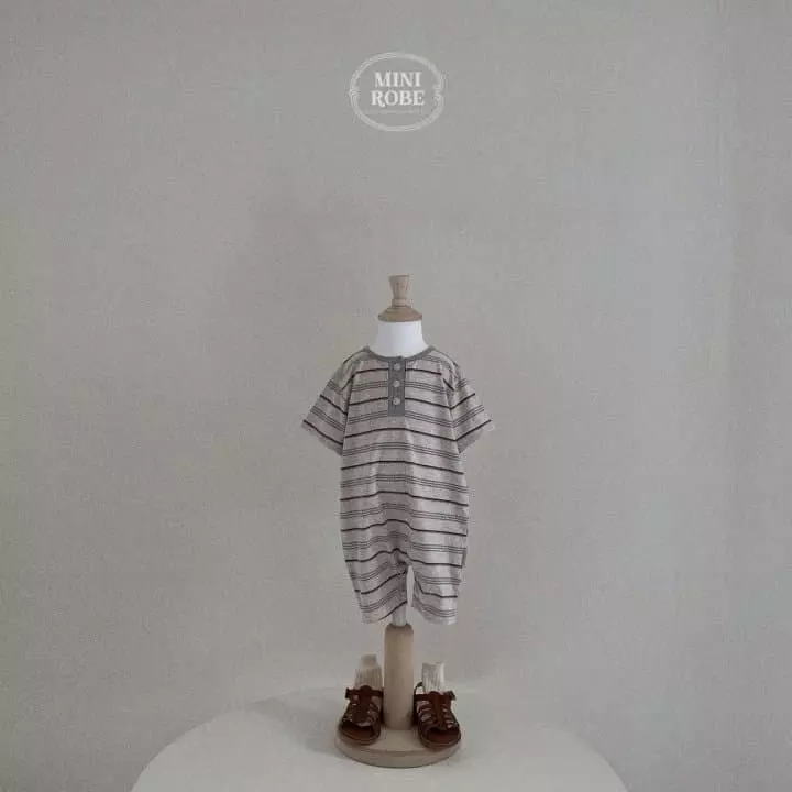 Mini Robe - Korean Baby Fashion - #babyfashion - Squirrel Bodysuit - 9