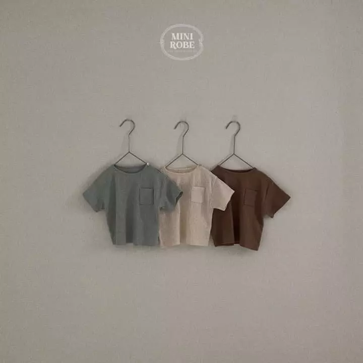Mini Robe - Korean Baby Fashion - #babyfashion - Jacquard Tee