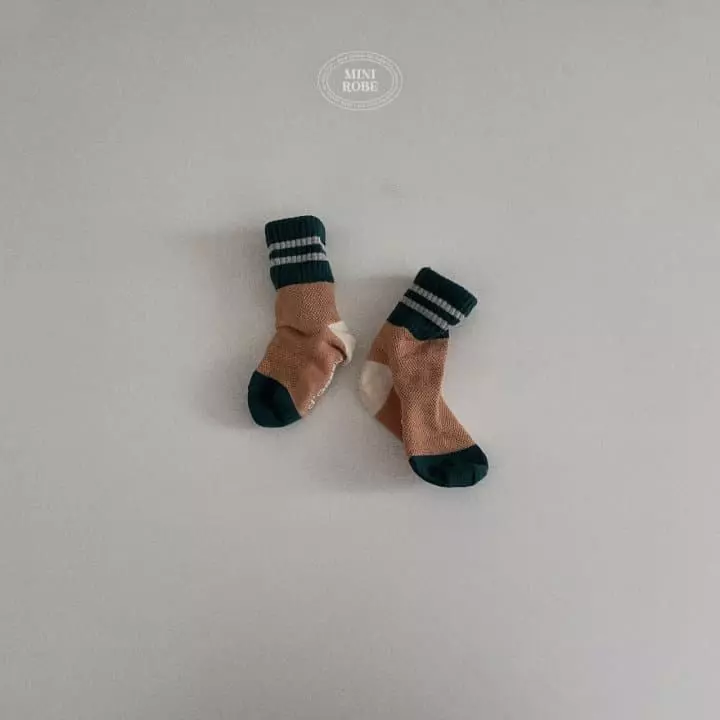 Mini Robe - Korean Baby Fashion - #babyfashion - Palet Socks - 6