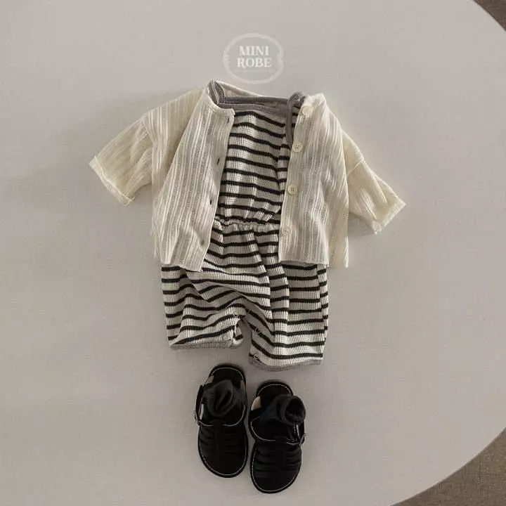 Mini Robe - Korean Baby Fashion - #babyfever - Summer Cardigan - 11
