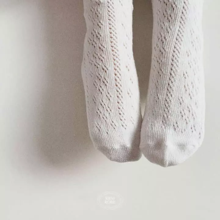 Mini Robe - Korean Baby Fashion - #babyfever - Floral Socks 