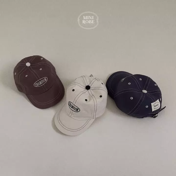 Mini Robe - Korean Baby Fashion - #babyfever - Champion Cap 50 ~ 52cm - 2