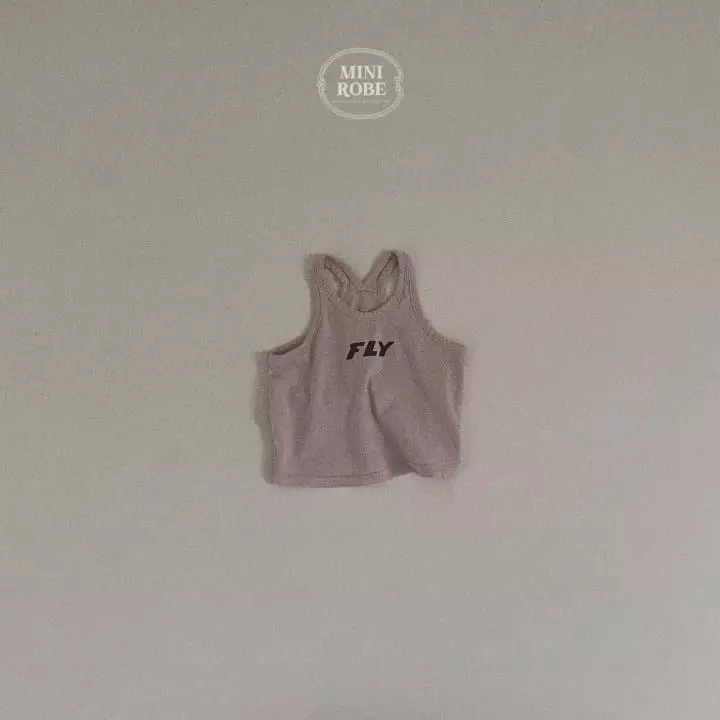 Mini Robe - Korean Baby Fashion - #babyfever - Fly Sleeveless Tee - 5
