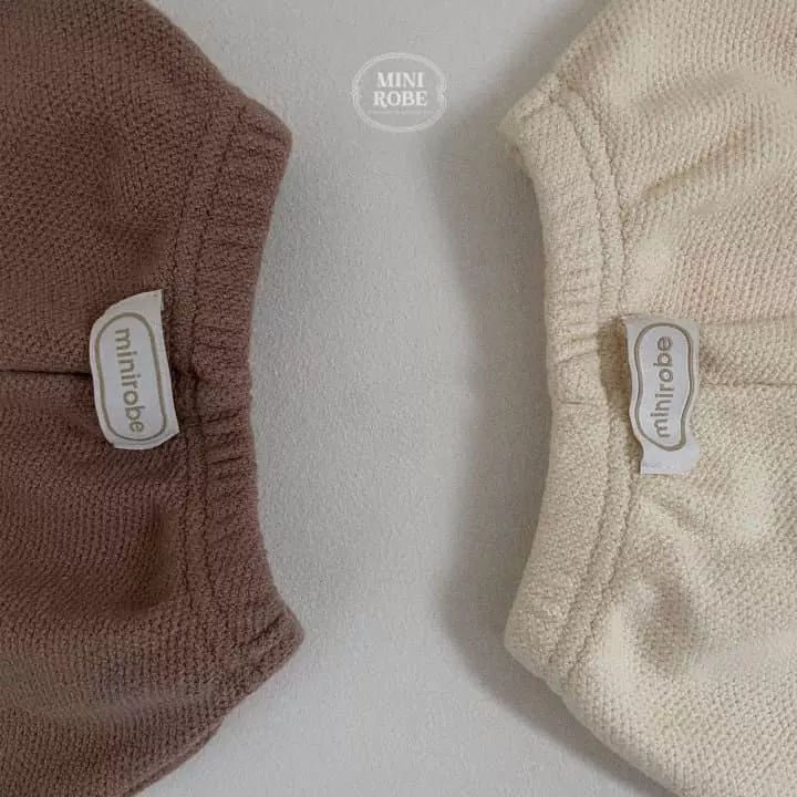 Mini Robe - Korean Baby Fashion - #babygirlfashion - Summer Knit Pants - 2