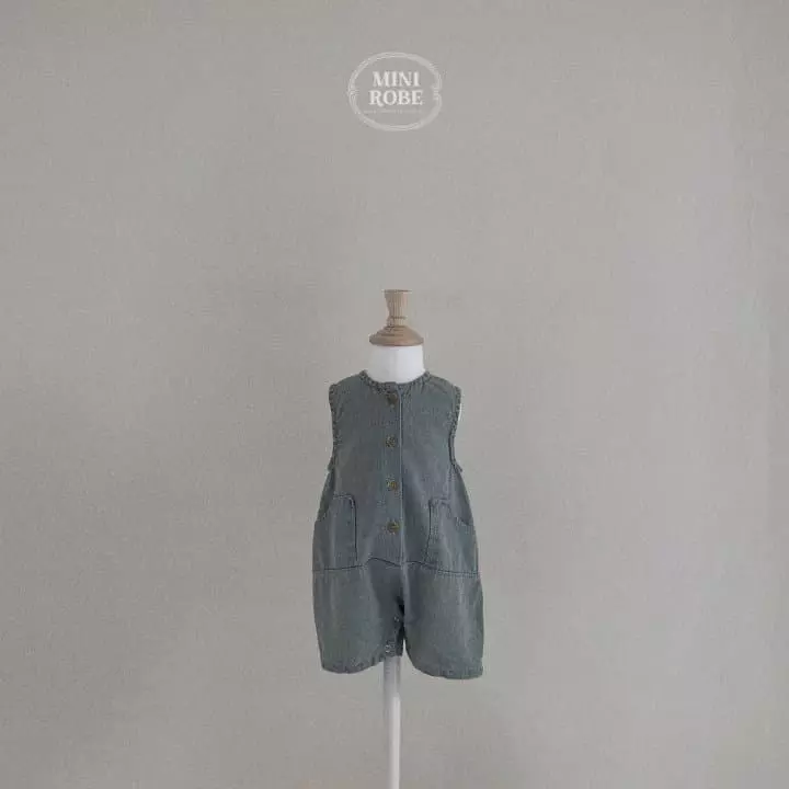 Mini Robe - Korean Baby Fashion - #babygirlfashion - Dneim Bodysuit - 9