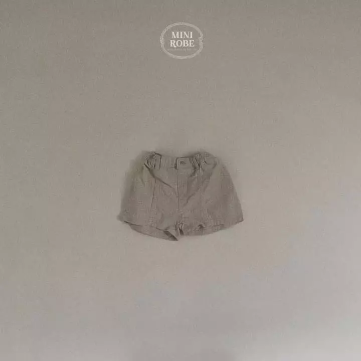 Mini Robe - Korean Baby Fashion - #babyfever - Chino Shorts - 4