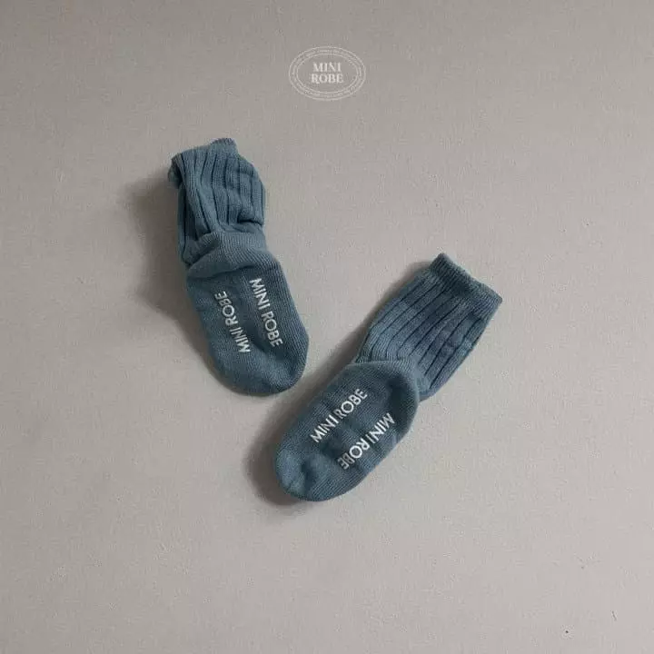 Mini Robe - Korean Baby Fashion - #babylifestyle - Warm Tone Socks - 5
