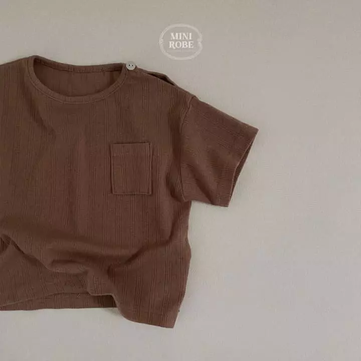 Mini Robe - Korean Baby Fashion - #babyoninstagram - Jacquard Tee - 5
