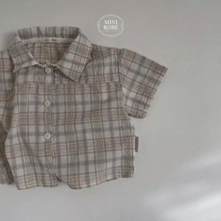 Mini Robe - Korean Baby Fashion - #babyoninstagram - Picnic Shirts - 8