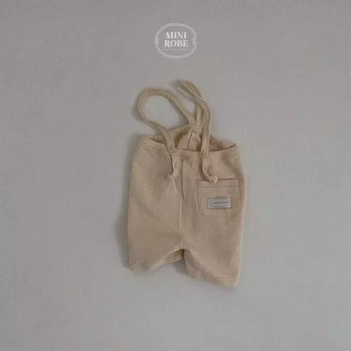 Mini Robe - Korean Baby Fashion - #babyootd - Modal Dungarees Pants - 7