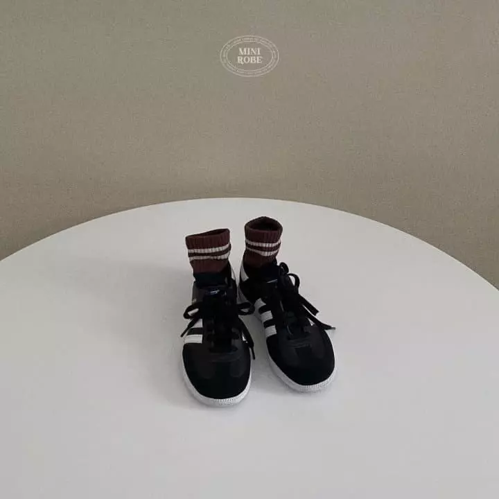 Mini Robe - Korean Baby Fashion - #babyootd - Palet Socks - 11
