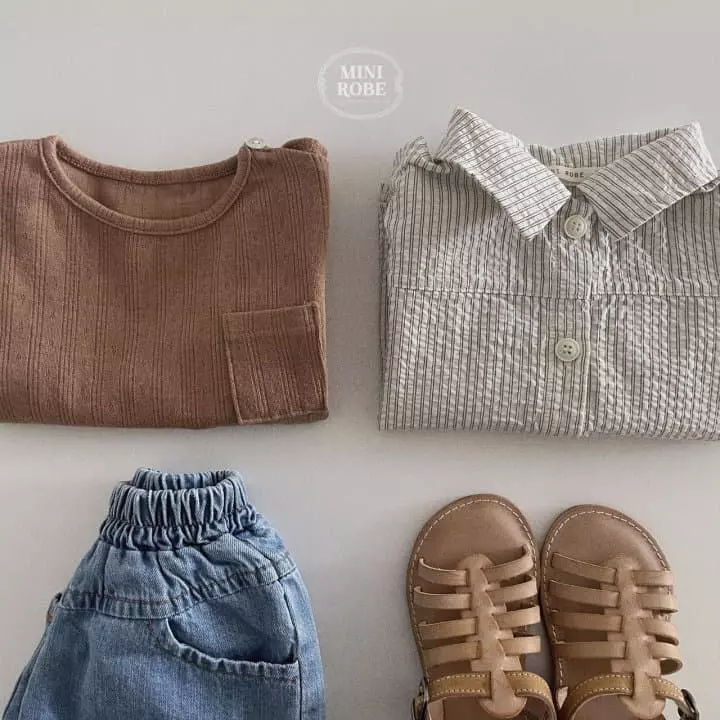 Mini Robe - Korean Baby Fashion - #babyoutfit - Picnic Shirts - 11