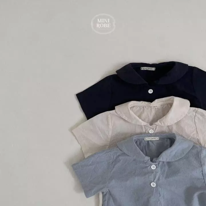 Mini Robe - Korean Baby Fashion - #babyoutfit - Sailor Shirt - 5