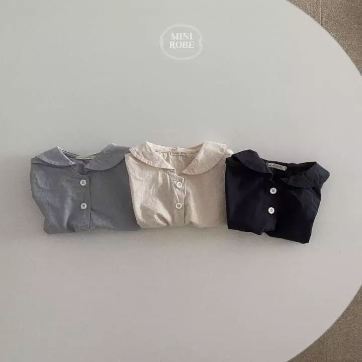 Mini Robe - Korean Baby Fashion - #babyoutfit - Sailor Shirt - 6